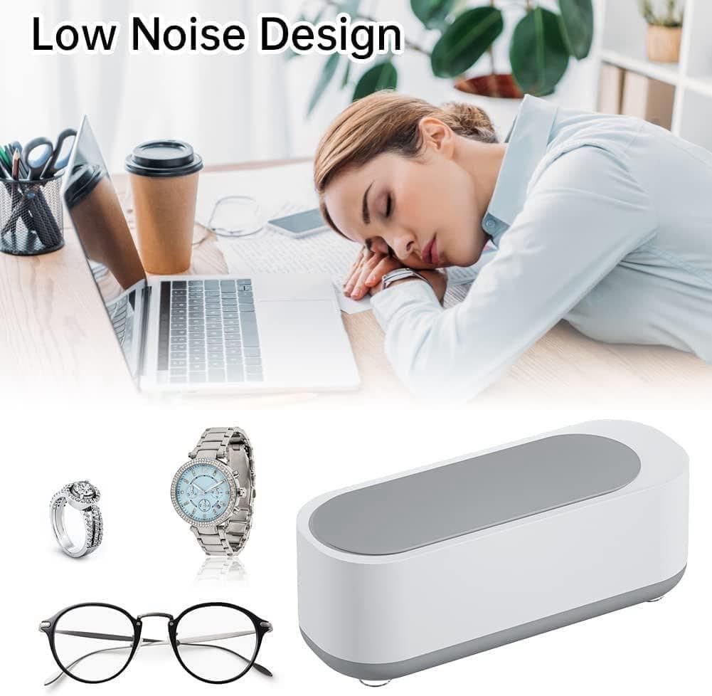 Estoremax for Jewelry, Eyeglasses, Watches and More, Portable Mini Ultrasonic Vibration Machine