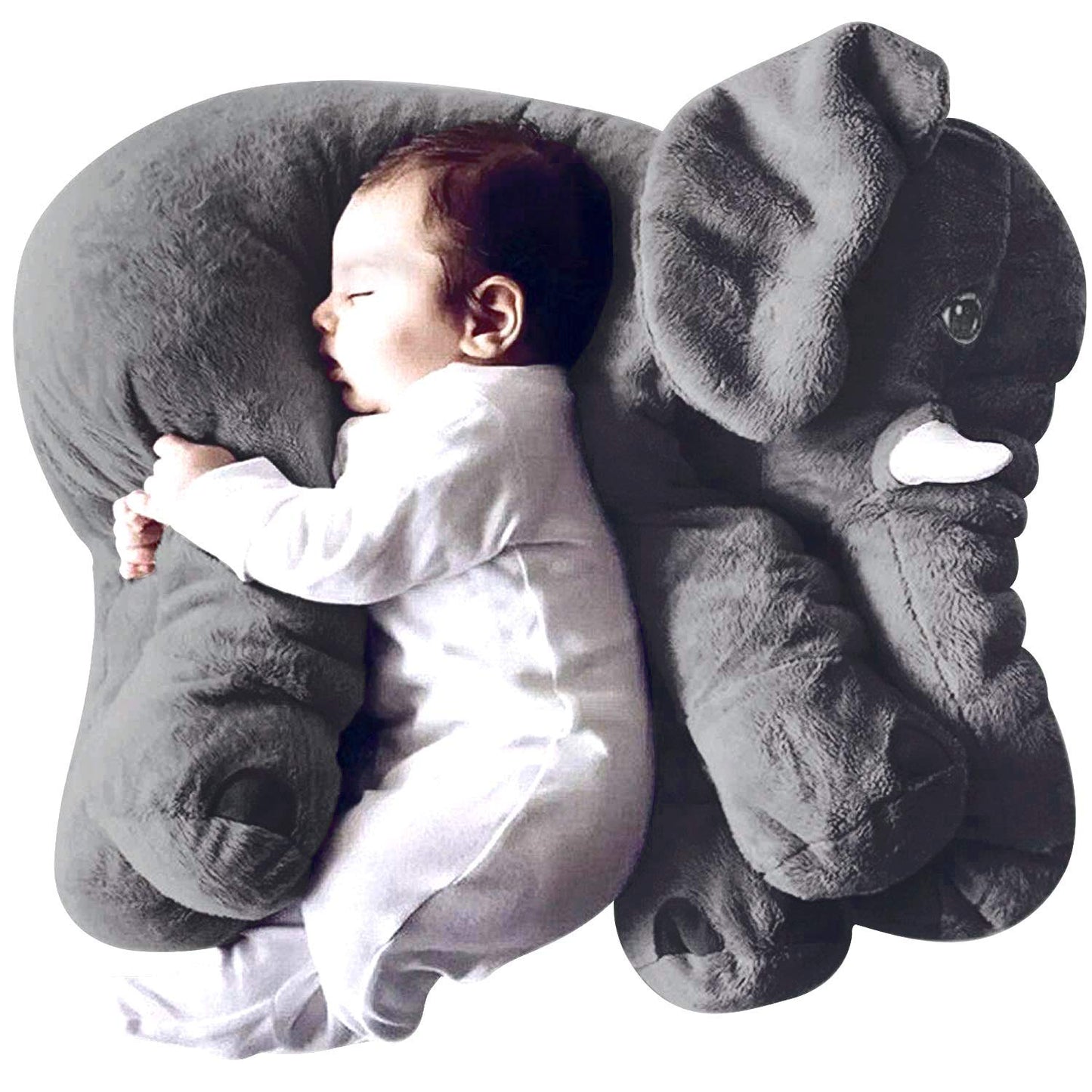 Estoremax Multicolor Sleeping Elephant Stuffed Pillow Toy, For Kids