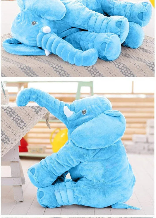 Estoremax Multicolor Sleeping Elephant Stuffed Pillow Toy, For Kids