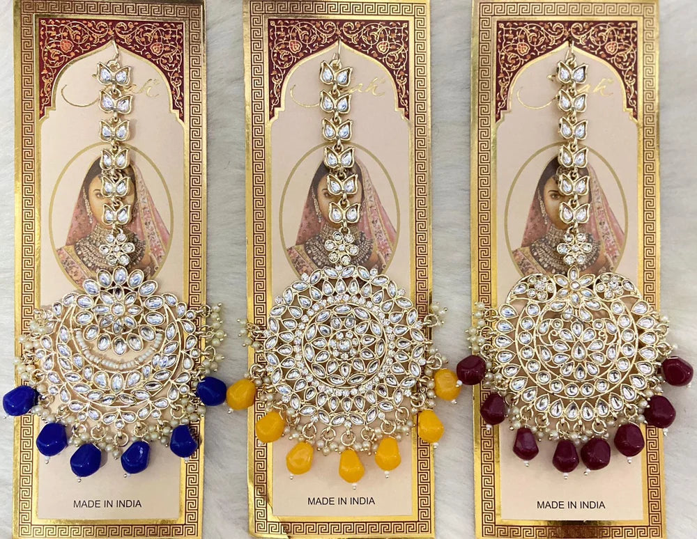 New Kundan Tika With Col ( Heeramandi )