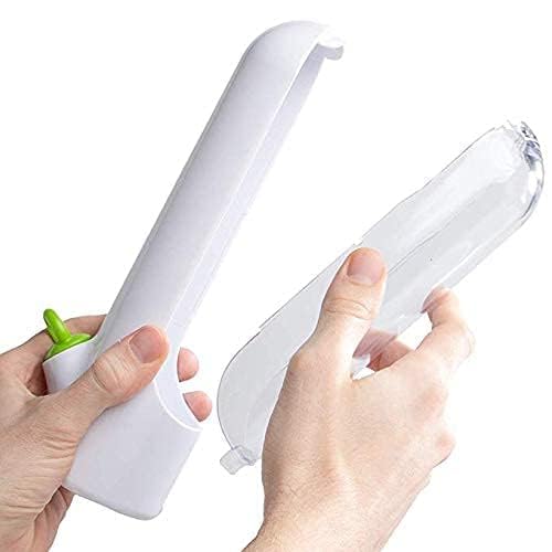 ESTOREMAX Herb Saver Pod for Fridge, Plastic Storage Container Keeps Herbs Fresh Longer.