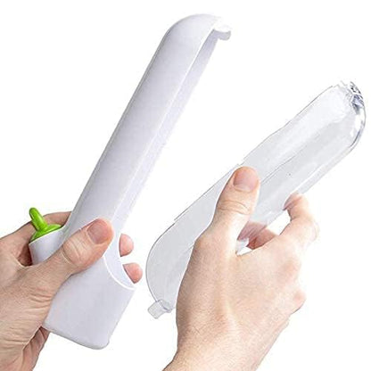 ESTOREMAX Herb Saver Pod for Fridge, Plastic Storage Container Keeps Herbs Fresh Longer.